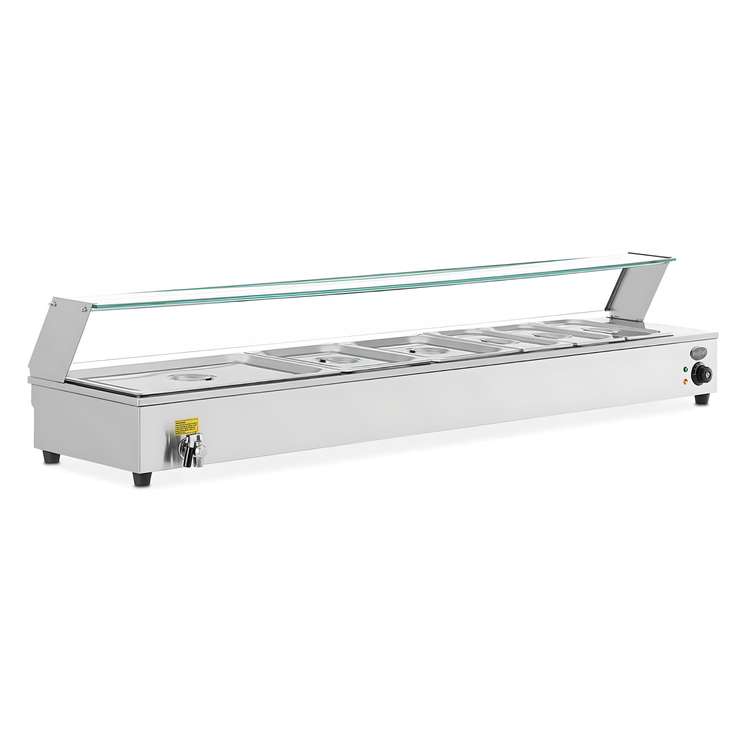 Prochef - Vitrina De Calor Baño Maria Sobremesa 6 X Gn 1/2