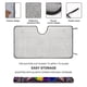 thumbnail image 2 of La Rueda de la Fortuna Parasol para Parabrisas Delantero Protector Plegable, Visera Solar para Auto Bloquea Rayos UV Mantiene tu Vehículo Fresco 130cm*70cm, 2 of 6