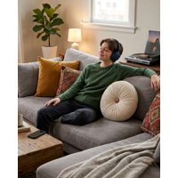 Todo Para El Hogar - Set De 2 Cojines Decorativo Soft 40Cm Textura De Relieve Y Suavidad