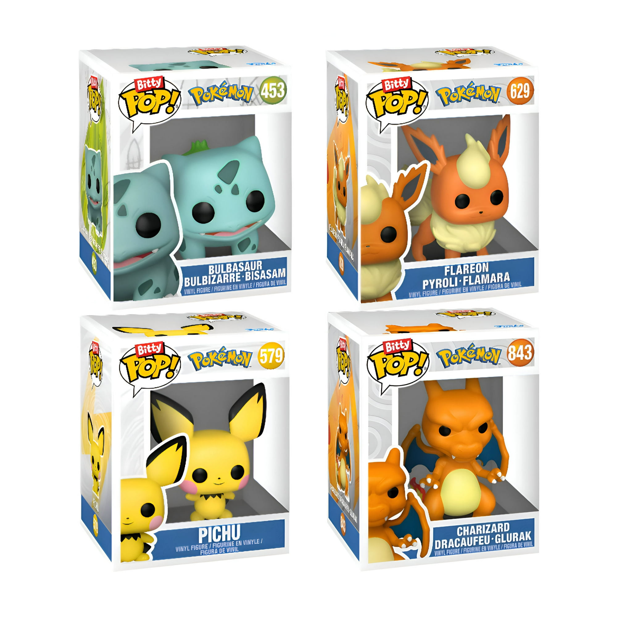 Figura Coleccionable Funko Bitty Pop Pokémon Bulbasaur 4 Piezas