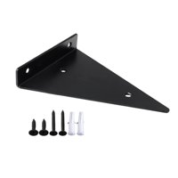 Bothyi - Soporte Triangular Para Estante, Soporte De Esquina, Fácil De Instalar, Metal Para Tienda, Garaje, 80X100Mm