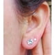 thumbnail image 4 of Set Aros Conjunto Punto De Luz Zirconia Plata Fina 3mm 7mm, 4 of 4