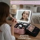 thumbnail image 4 of Estuche Maquillaje 2 en 1 Bolso Cosmetiquero Espejo Con Luz Led Organizador, 4 of 10