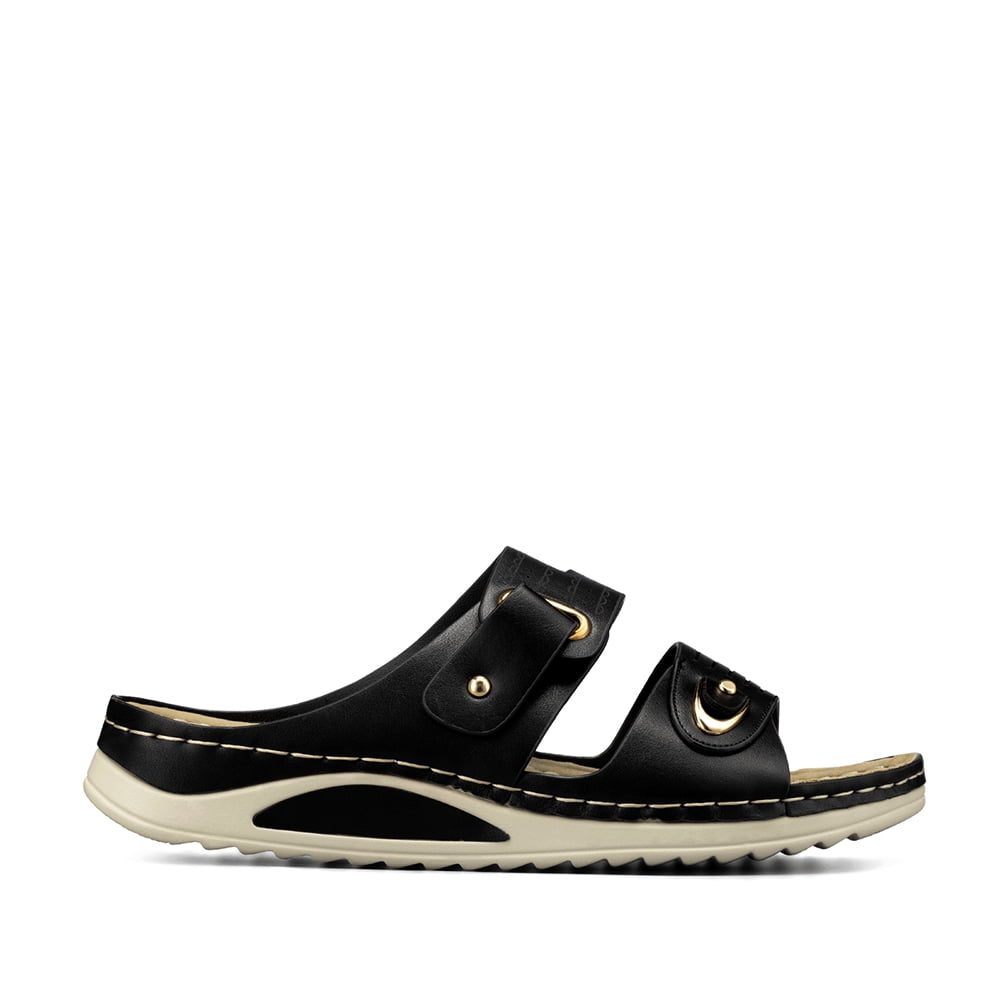 Sandalia Estilo Chala Taco Cuña Casual Mujer Weide Jn722