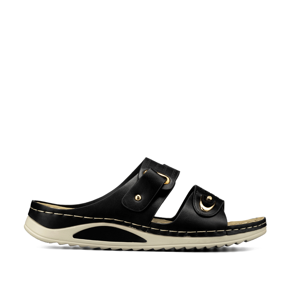 Sandalia Estilo Chala Taco Cuña Casual Mujer Weide Jn722