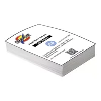 Creaprint - Resma De Papel Bond 500 Hojas Tamaño A6 10 X 15 Cms 106 Grs Para Kit Agenda