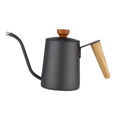 Bothyi - Cafetera De Acero Inoxidable Boca Delgada Hervidor De Goteo Duradero Para Uso Diario En El Hogar