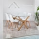 thumbnail image 2 of Comedor Moderno Mesa Xinia 140X90 + 4 Sillas Tulip Blanca | Elegante, 2 of 3
