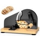 thumbnail image 1 of Cortador de pan TENGIZUOHZ manual con grosor ajustable, 1 of 7