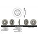thumbnail image 2 of Disco Freno para auto Lexus IS350 2006-2013 Delantero, 2 of 5