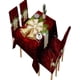 thumbnail image 1 of Set Navidad Mantel + 6 Fundas Sillas Decorativas 12O1, 1 of 4
