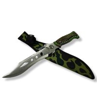 Genérico - Cuchillo Aligator Con Linterna Y Funda An88