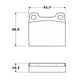 thumbnail image 2 of Pastillas Freno para auto Maserati Biturbo 430 1987-1994 Delantero, 2 of 3