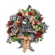 thumbnail image 2 of Decoración De La Guirnalda De Navidad Colgando Guirnalda Festival Guirnalda 35 Cm Placa Negra, 2 of 5