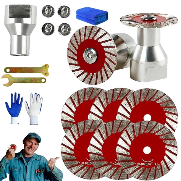 Discos sierra diamante 40mm 3 uds profesional mini corte amoladora granito mármol