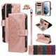 thumbnail image 1 of Para Samsung Galaxy S21 5G Funda Tipo Billetera, 9 Ranuras para Tarjetas Bloqueo RFID Bolso Cruzado Cubierta de Cuero, Bolsillo con Cierre, Correa de Muñeca y Hombro Desmontable, Funda Protectora, 1 of 11