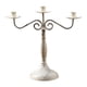 thumbnail image 4 of Candelabro De Varios Brazos Para El Hogar, La Cocina, El Comedor, Blanco, Con 3 Brazos, 4 of 5