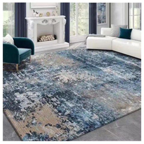 Auckland Outdoor - Alfombra Living 120X160 Cm. Trevi Tapete 3D Sala Estar Multicolor