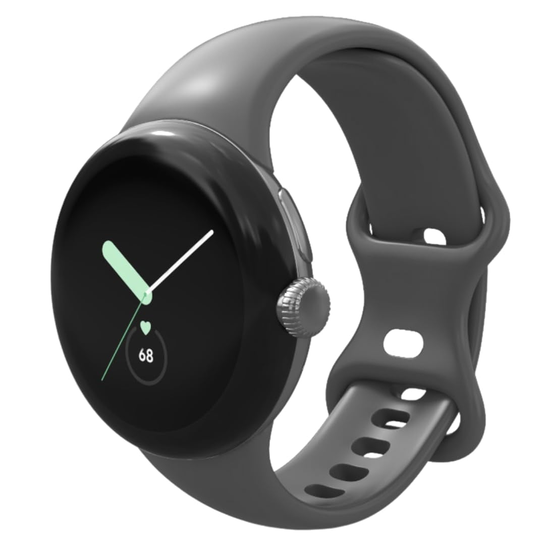 Monitor De Actividad Física Smartwatch Google Pixel De 41 Mm, Plateado Pulido