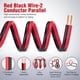 thumbnail image 3 of Cable eléctrico Nilight 14 AWG, 50 pies, rojo y negro, 12 V/24 V DC CCA, 3 of 9