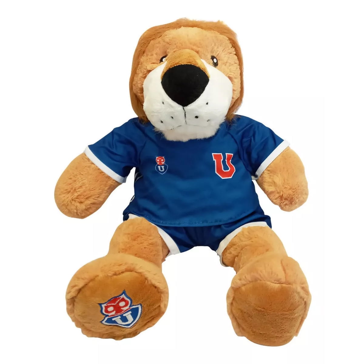 Peluche - Universidad De Chile - Leon - 26 Cm - Titanio