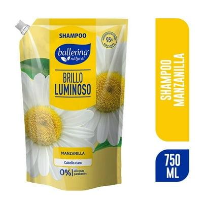 Shampoo Natural Manzanilla Doypack 750 Ml Ballerina