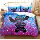 thumbnail image 1 of x1255 Bed SheetsCartoon Anime Stitch Duvet Cover Set HD Comforter Cover for Kids Bedding Sets Bedclothes Bedroom Decor 3-Piece Bedding Set (1 Duvet Cover + 2 Pillow Shams) nj1255, 1 of 5