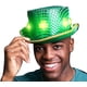 thumbnail image 1 of Peluche Top Hat con lentejuelas LED LED Green Clover Ultimate, 1 of 1