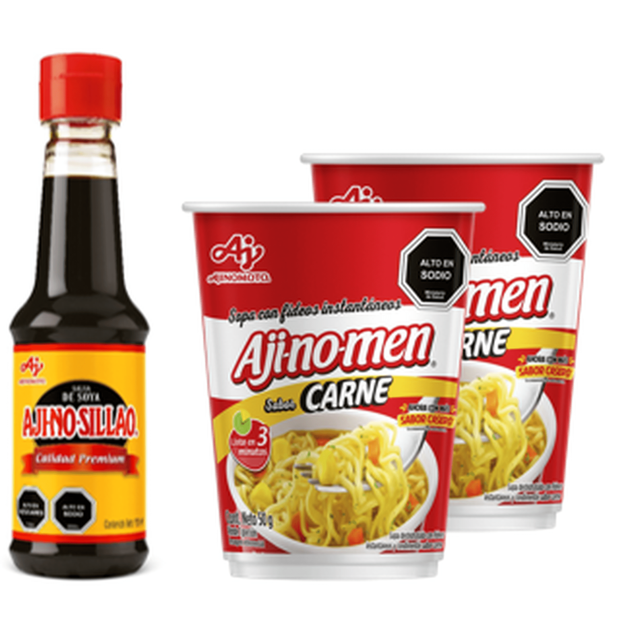 Pack Lunch Ajinomen Carne