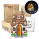 thumbnail image 1 of Fairy Garden House WILD PIXY brilla en la oscuridad con luz solar, 1 of 8
