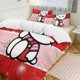 thumbnail image 3 of Hello Kitty Bedding Set for Girls Kids Teen Tween Ultra Soft Microfiber Comforter Set Twin Size with 3-Pieces Comforters Bed Sets Bedroom Decor Bed Sheets, 3 of 5