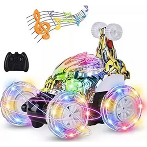 Genérico - Auto Loco Rc 360° Luces Sonido Usb