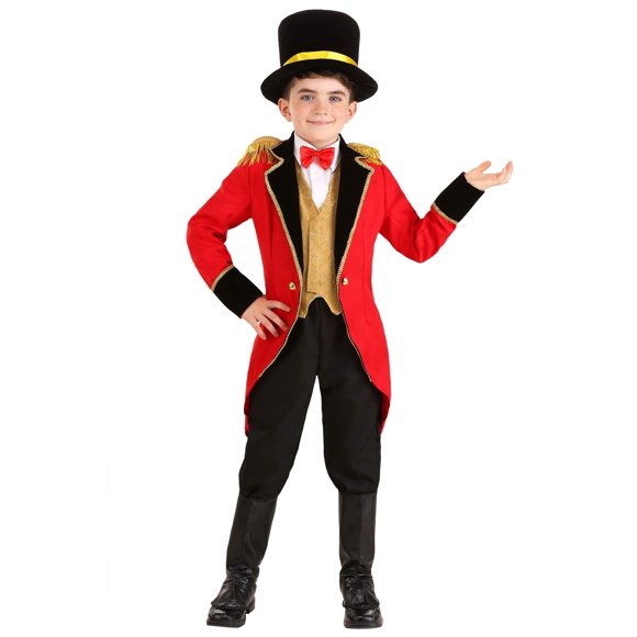 Disfraz divertido Circus Ring Master Deluxe para niños pequeños