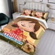 thumbnail image 3 of Millie la Magnífica Conjunto de sábanas temático, trío de piezas, cómodo y amigable con la piel, diseño único, regalo de decoración para el hogar para familiares, amigos y fans,140cm *210cm, 3 of 6