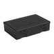 thumbnail image 1 of Caja De Almacenamiento De Escritorio Con Tapa, Caja De Almacenamiento De Herramientas Para Acampar, Picnic, Viajes, Negro, Grande, 1 of 5