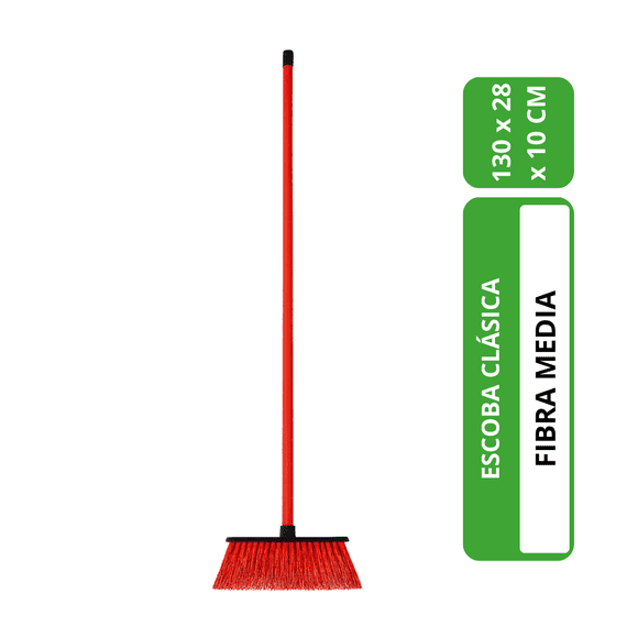 Escobillon Clasico Rojo Domestico