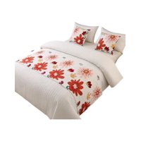 Genérica - Piecera Bordada Para Cama - Sin Fundas De Cojín D5