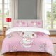 thumbnail image 1 of DIEZ Pink My Bunny Melody Duvet Cover Set for Kids Girls Soft Microfiber 3pc Bedding Set- Hello Cat Kitty Pompompurin and CinnamorollFull, 1 of 5