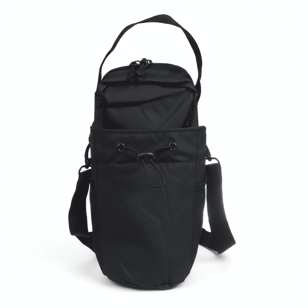 Baima - Bolso Magnético Gimnasio Xl Porta Botella 27.5cm Impermeable Negro