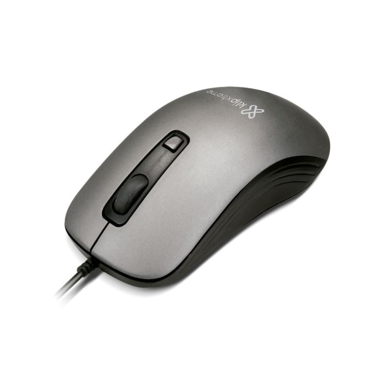 Klip Xtreme - Mouse Optico Usb C/cable Klipxtreme Kmo-111 Gris
