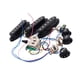 thumbnail image 2 of Pastillas para guitarra eléctrica Tres pastillas individuales Interruptores Mástil y puente Pastilla pasiva para guitarra eléctrica ST Piezas Accesori Negro, 2 of 5