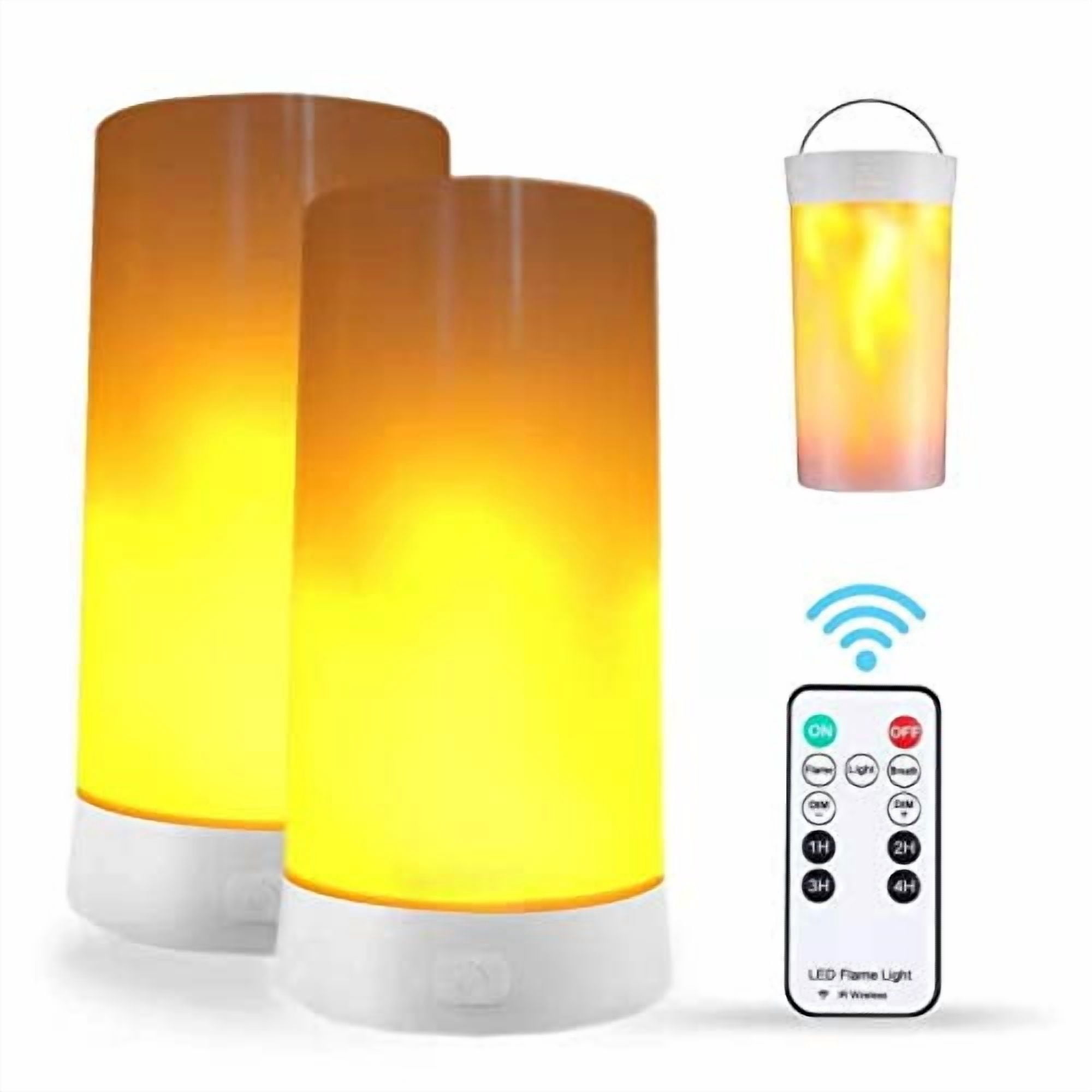 Lámpara Led Di More Recargable Con Mando A Distancia Y Temporizador, 2 Unidades