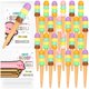 thumbnail image 1 of Set de regalo Gosodeny de pluma de helado con tarjetas de verano para estudiantes, 1 of 7
