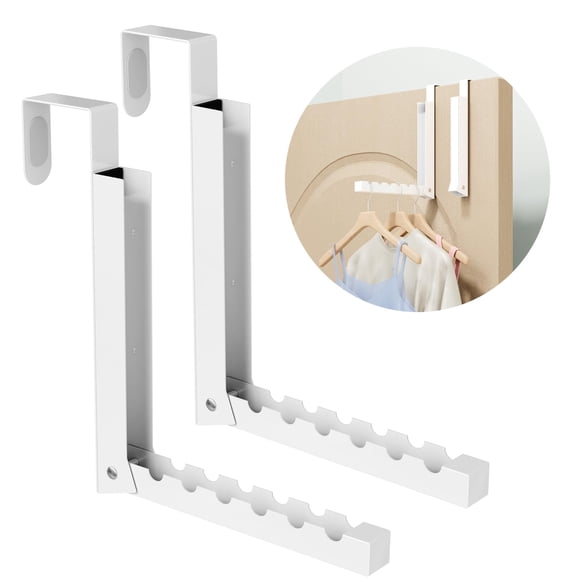 Tendedero Plegable Para Colgar Sobre La Puerta Paquete De 2