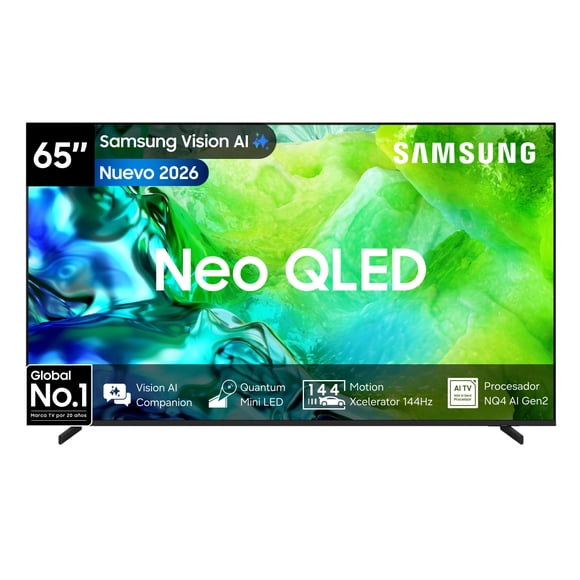 65" Neo QLED QN80H 4K Samsung Vision AI Smart TV 2026