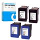 thumbnail image 1 of Paquete Combo de Cartuchos de Tinta OverstockInk 21 22 para Impresoras HP, 1 of 5