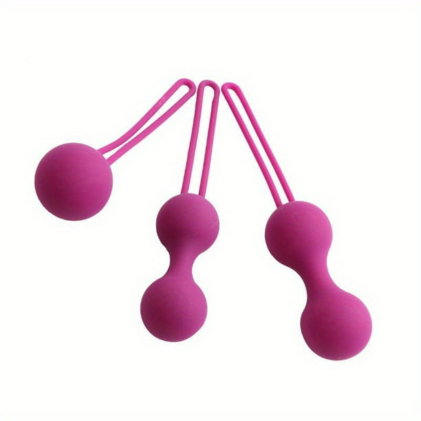 3pcs Silicone Vaginal Massager, Easy-to-Clean Kegel Ball, Assists Women's Vaginal Restoration And Firmness, Adult Sex Toys For Women Couple