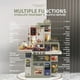 thumbnail image 2 of Set Juego Juguete Cocina Con Luz, Sonido Y Vapor 88 Piezas 93.5 cms de alto, 2 of 8