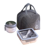 Crusec - Lonchera Térmica Portátil Almuerzo Colación - Blanco