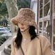 thumbnail image 5 of Sombrero de pescador de piel sintética para mujer, gorro cálido de moda para exteriores, gorro de pescador de felpa Sherpa para invierno, 5 of 5